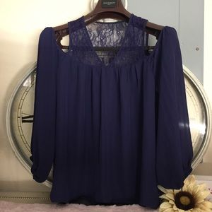 PARKER off shoulder blouse